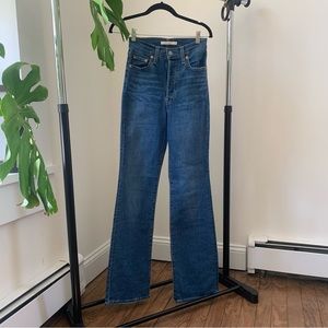 Levis Ribcage Bootcut Jeans